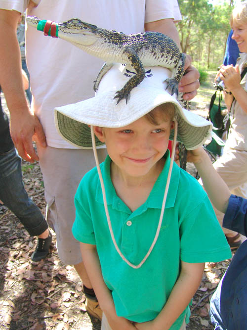 Croc hat